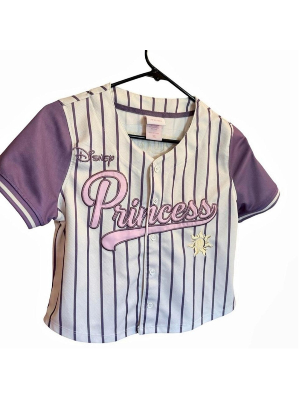 Disney Rapunzel baseball jersey Size XS #disney #rapunzeljersey#boxlunchrare#sol